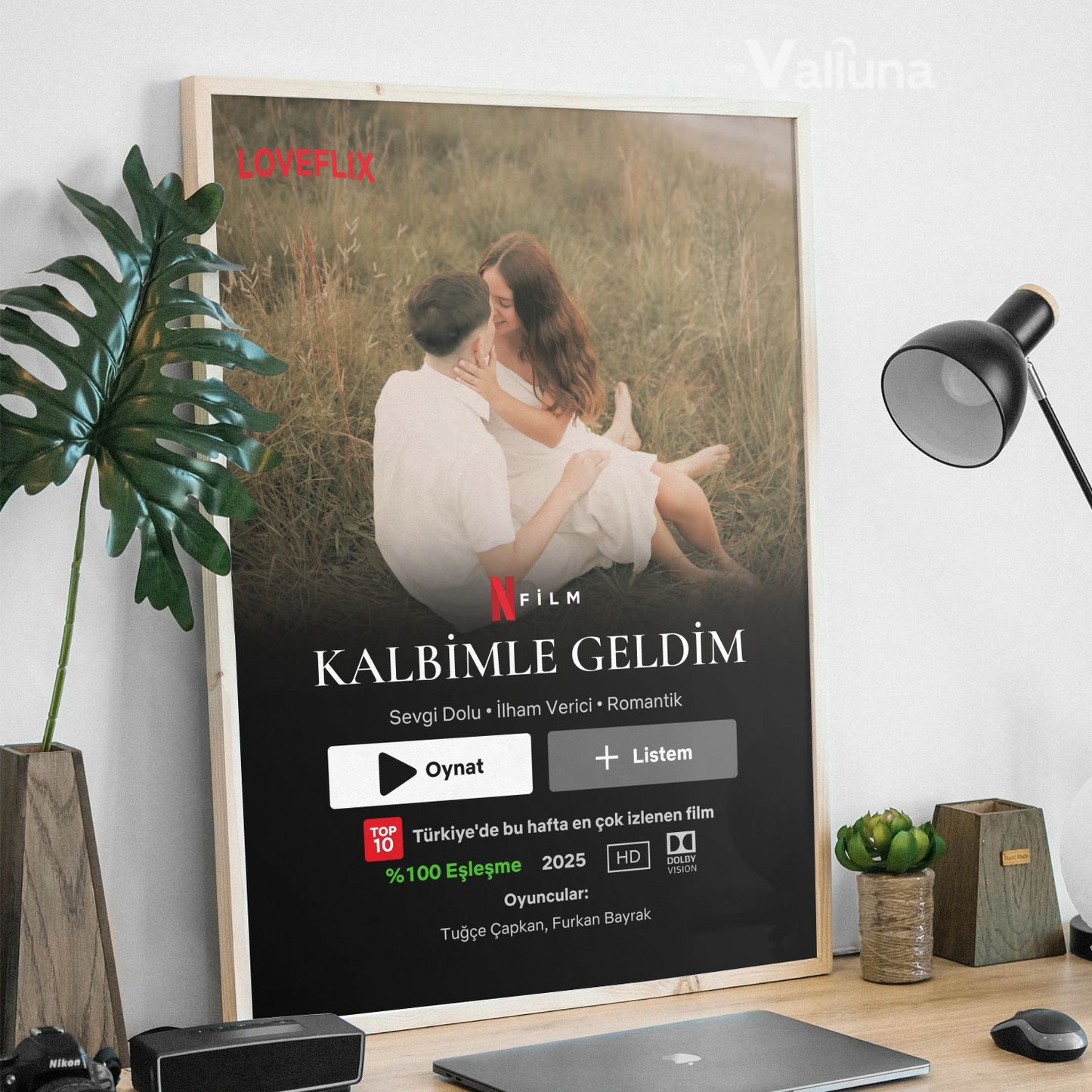 Sevgiliye özel Netflix filmi | Çerçeveli Poster