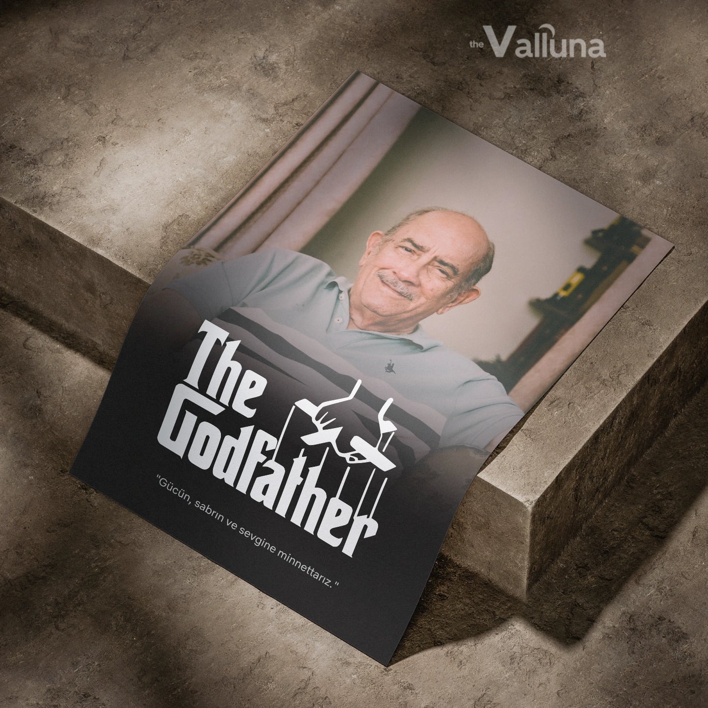 The Godfather temalı Baba | Çerçeveli Poster