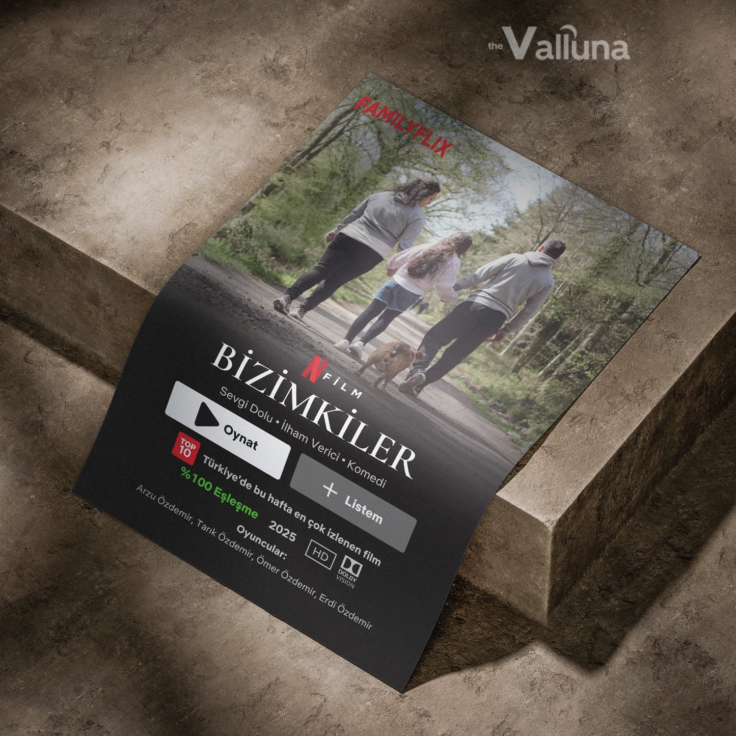 Ailelere özel Netflix filmi | Çerçeveli Poster