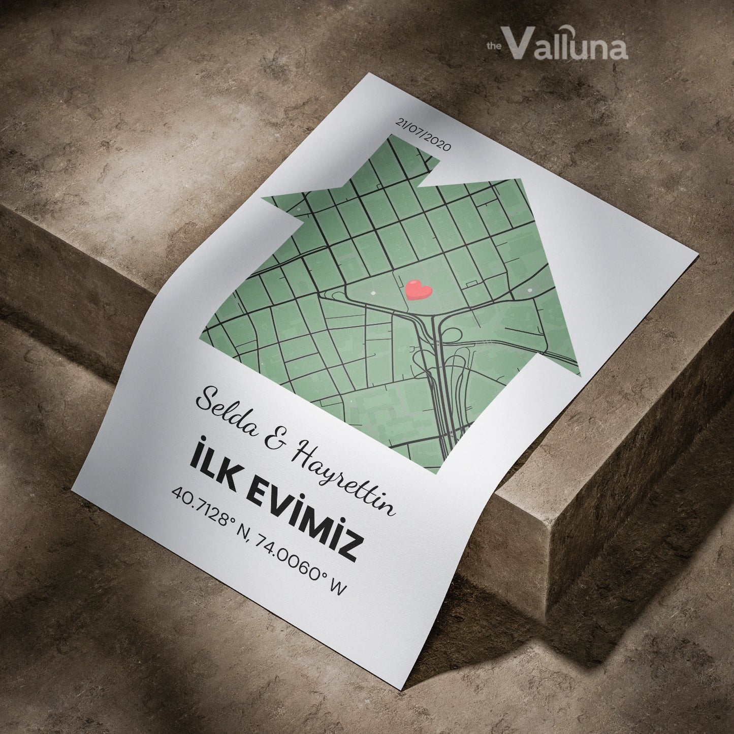 Seninle ilk evimiz | Çerçeveli Poster