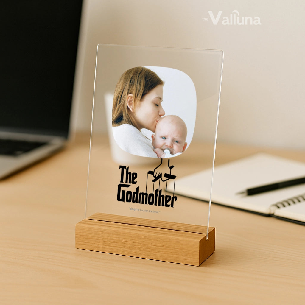 The Godmother temalı Anne | Pleksi Plak