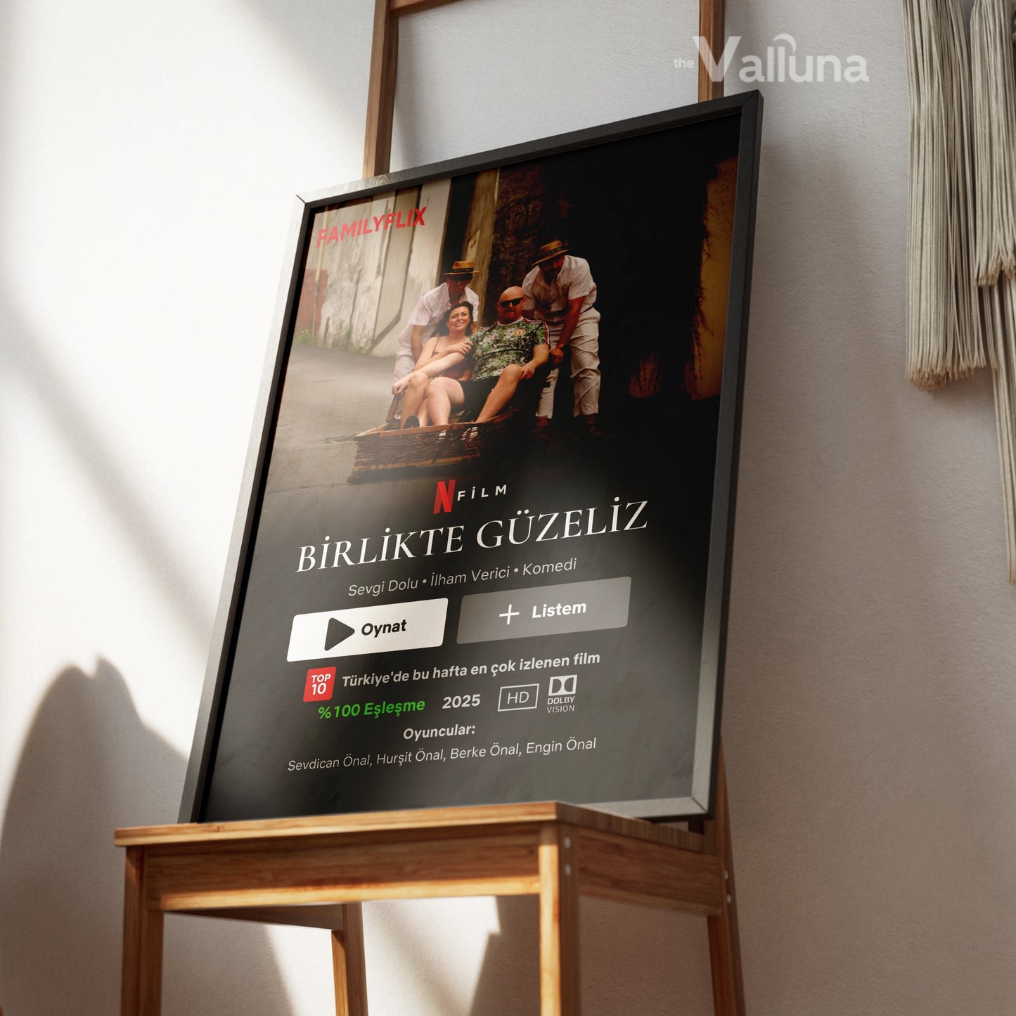 Ailelere özel Netflix filmi | Çerçeveli Poster