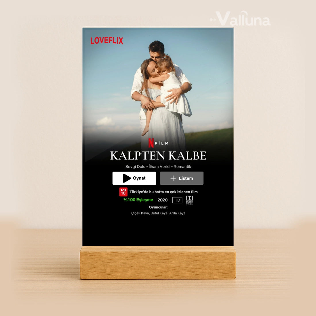 Sevgiliye özel Netflix filmi | Pleksi Plak