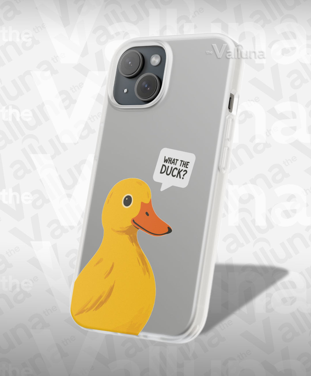 what the DUCK? | Şeffaf Telefon Kılıfı
