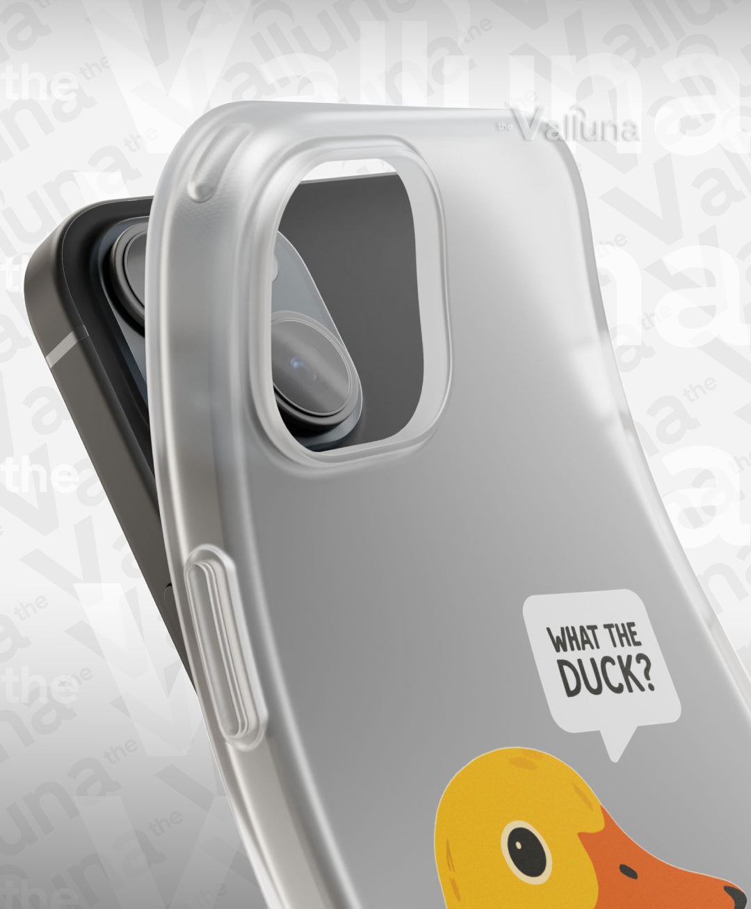 what the DUCK? | Şeffaf Telefon Kılıfı