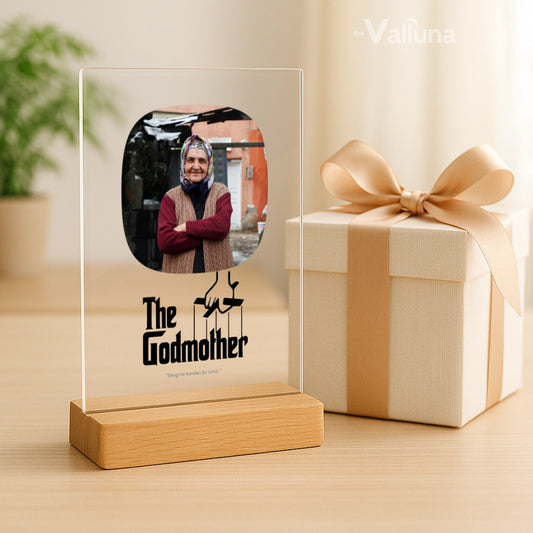 The Godmother temalı Anne | Pleksi Plak