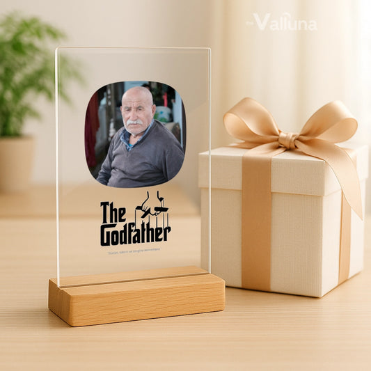 The Godfather temalı Baba | Pleksi Plak