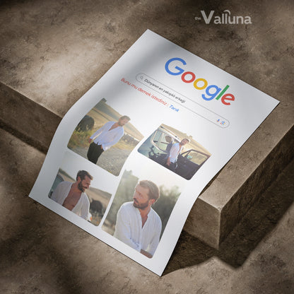 Dünyanın en yakışıklı erkeği Google Görseller | Çerçeveli Poster