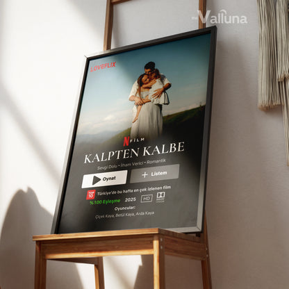Sevgiliye özel Netflix filmi | Çerçeveli Poster