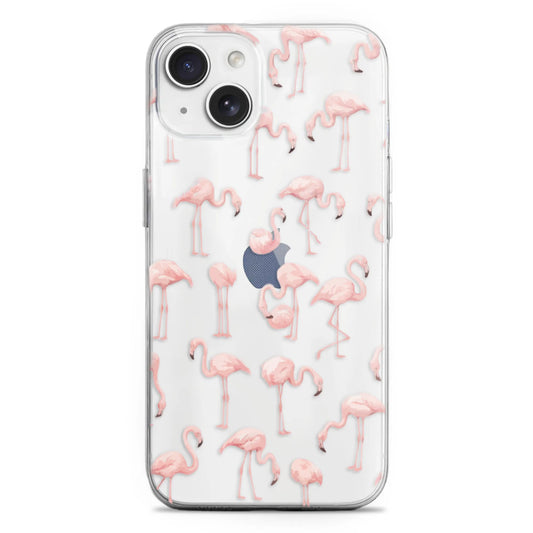 Nostalgic Pink - Şeffaf Telefon Kılıfı