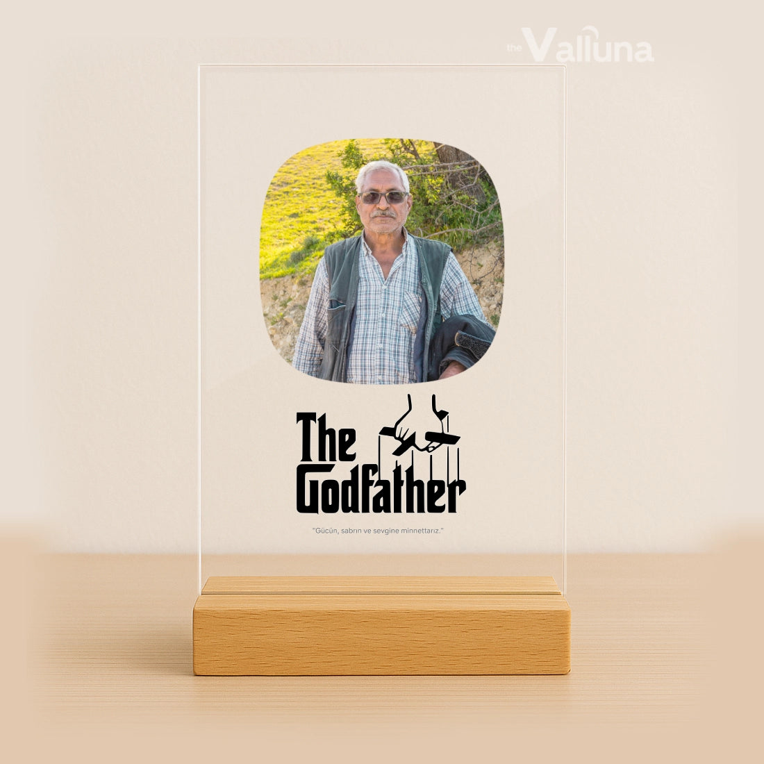 The Godfather temalı Baba | Pleksi Plak