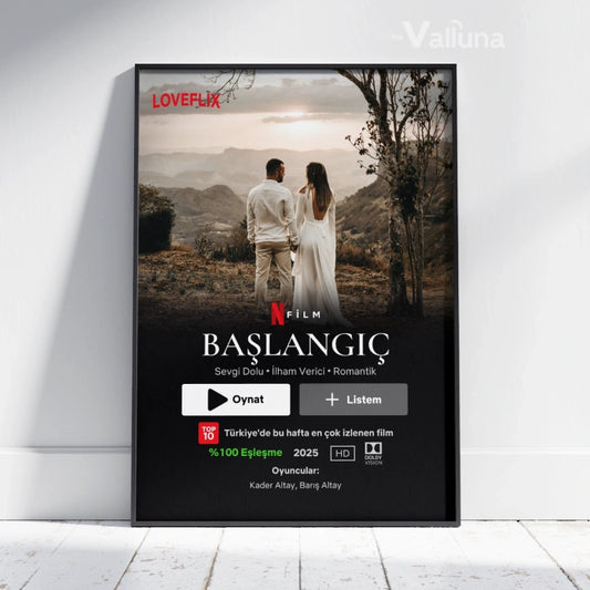 Sevgiliye özel Netflix filmi | Çerçeveli Poster