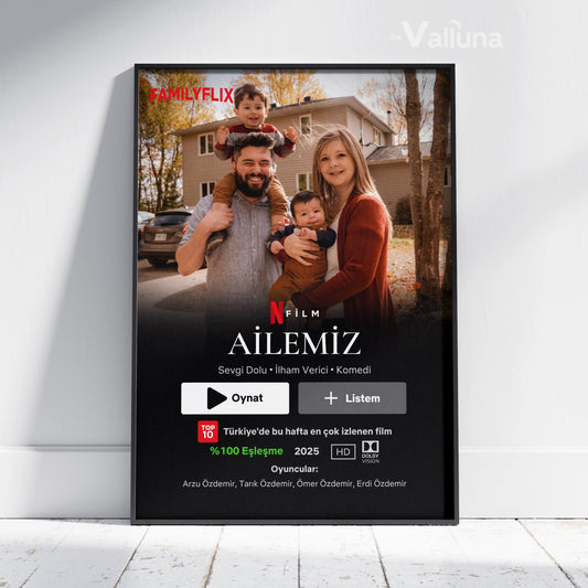 Ailelere özel Netflix filmi | Çerçeveli Poster