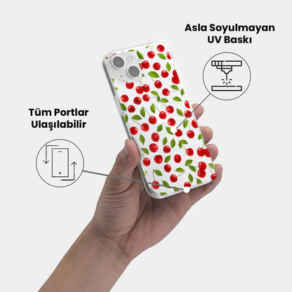 Afternoon Treat - Şeffaf Telefon Kılıfı