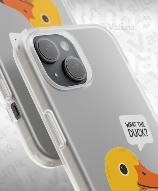 what the DUCK? | Şeffaf Telefon Kılıfı