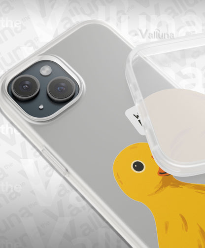 what the DUCK? | Şeffaf Telefon Kılıfı